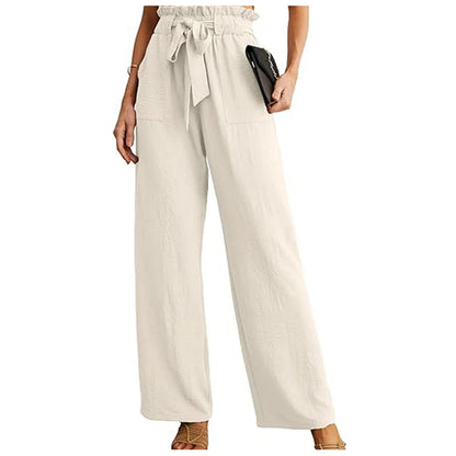 Elegant Women’s High Waist Wide Leg Palazzo Pants