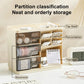 Multi-layer Drawer Type Household Storage , Office Transparent Large Capacity