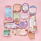 1-Piece Cartoon Animal Adhesive Memo Pad