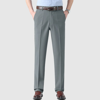 Slim Fit Business Suit Pants for Men