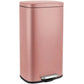 Step Trash Can - Stainless Steel Garbage Bin with Soft-Close & Removable Inner Bucket