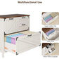 Lateral File Cabinet with 4 Drawers – Farmhouse Wood File Storage