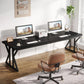 Tribesigns 78.7" Long Two-Person Executive Computer Desk