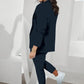 Women's Cardigan Blazer Top & Pants Suit Set