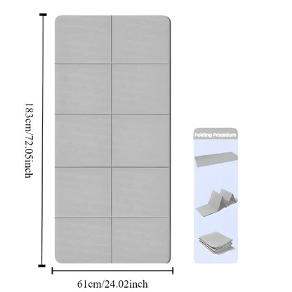 Foldable eco-friendly Yoga Mat