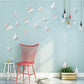 JJYY 12Pcs 3D Hollow Butterfly Wall Stickers