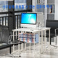 Foldable Table Computer Desk Adjustable Laptop Desk Multifunctional Office Furniture Household Desk Save Space Folding Table