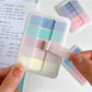 100pcs Index Stickers – Transparent Writable Sticky Tabs for Page Marking