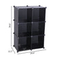 Cube Storage 6-Cube Closet Organizer – Black