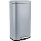 Step Trash Can - Stainless Steel Garbage Bin with Soft-Close & Removable Inner Bucket