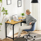 JHK Modern Computer Desk with Side Bag & Headphone Hook