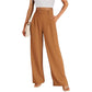 Women Loose Wide Leg Office Trousers – Versatile Business Pants