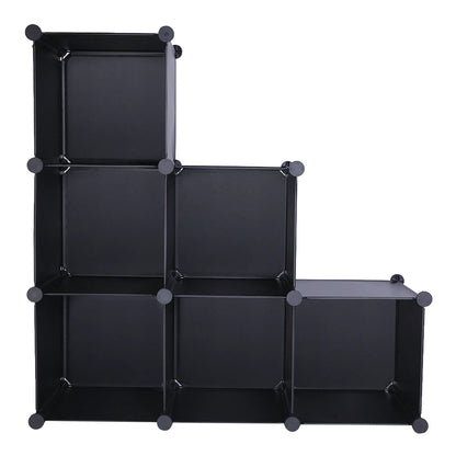 Cube Storage 6-Cube Closet Organizer – Black