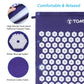 TOMSHOO Acupressure Mat & Pillow Massage Set for Stress & Back Pain Relief