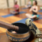 Tibetan Singing Bowl Set - Lotus Design for Meditation & Relaxation