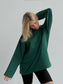 Hirsionsan Basic O-neck 100% Cotton T Shirt Women Loose Oversized Pullover