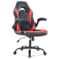 JHK Ergonomic PU Leather Gaming Office Chair with Flip-up Armrests