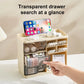 Multi-layer Drawer Type Household Storage , Office Transparent Large Capacity