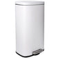 Step Trash Can - Stainless Steel Garbage Bin with Soft-Close & Removable Inner Bucket