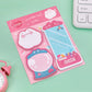 1-Piece Cartoon Animal Adhesive Memo Pad