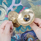 Tibetan Tingsha Cymbals 2pcs - Meditation Brass Chime Bells
