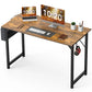 JHK Modern Computer Desk with Side Bag & Headphone Hook