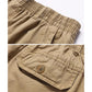 Mens Casual Pants With Zipper Pockets Cotton High Quality Utility Pants