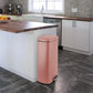 Step Trash Can - Stainless Steel Garbage Bin with Soft-Close & Removable Inner Bucket