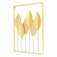 3Pcs Gold Metal Wall Art Décor Set
