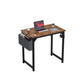 JHK Modern Computer Desk with Side Bag & Headphone Hook